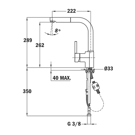 TEKA pull out ARK 938.