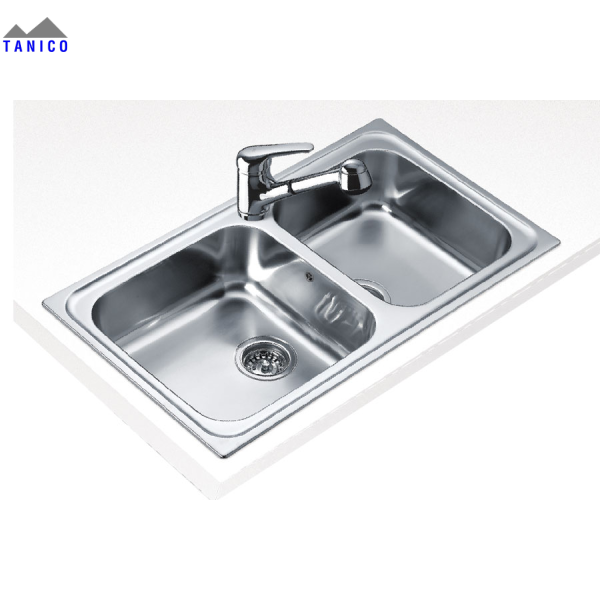 Chậu rửa inox TEKA CLASSIC 860.500.2B (2C)