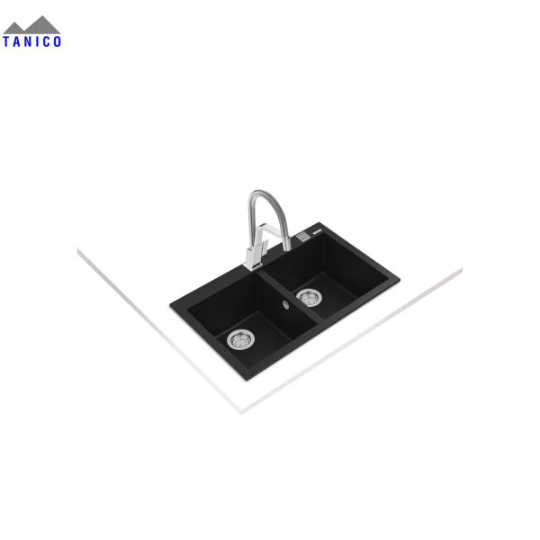 Chậu đá nhân tạo TEKA FORSQUARE 2B 790 BLACK